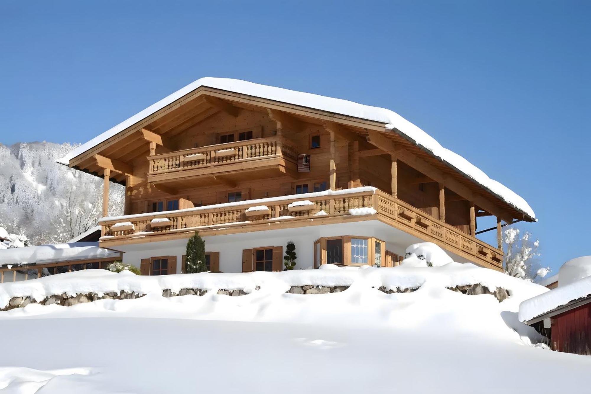 Gaestehaus Panorama - Appartement 5 Reit im Winkl Luaran gambar